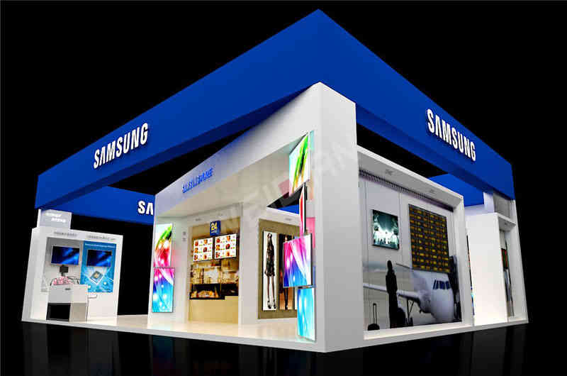 三星廣州展臺設計搭建