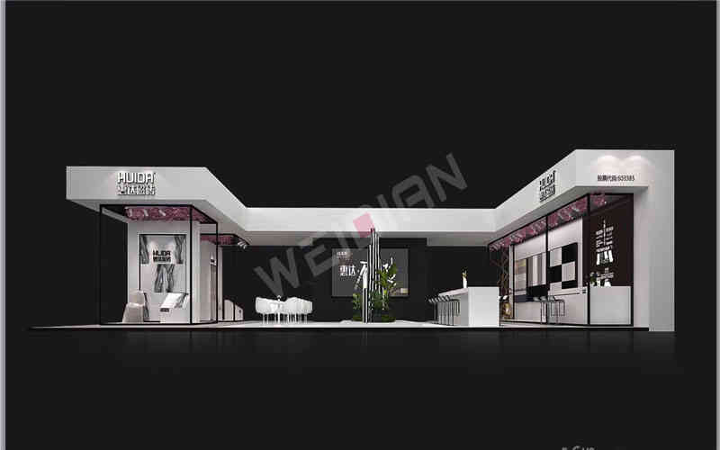 惠達(dá)磁磚設(shè)計(jì)周廣州展臺設(shè)計(jì)搭建