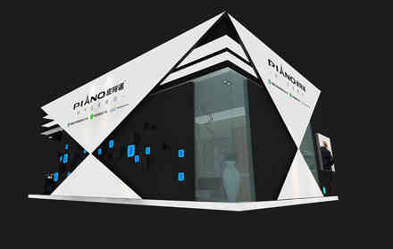 廣州展臺裝修公司設計皮阿諾上海國際綠色廚房衛浴展覽會廣州展臺裝修設計