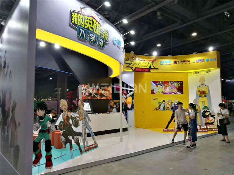 廣州展臺設計公司搭建展臺裝修國際動漫游戲展覽會CCG EXPO展會設計搭建