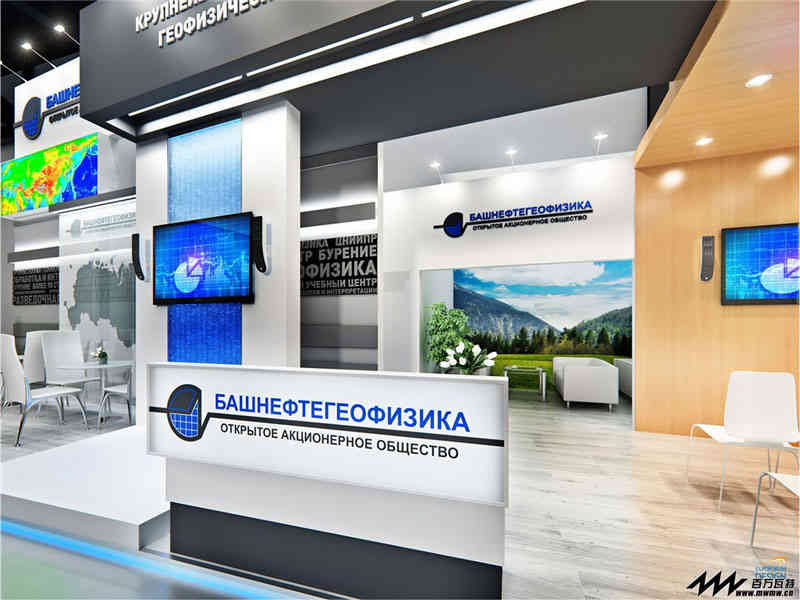 北京普源精電科技有限公司參展上海新國際博覽中心展覽設(shè)計(jì)展臺搭建4