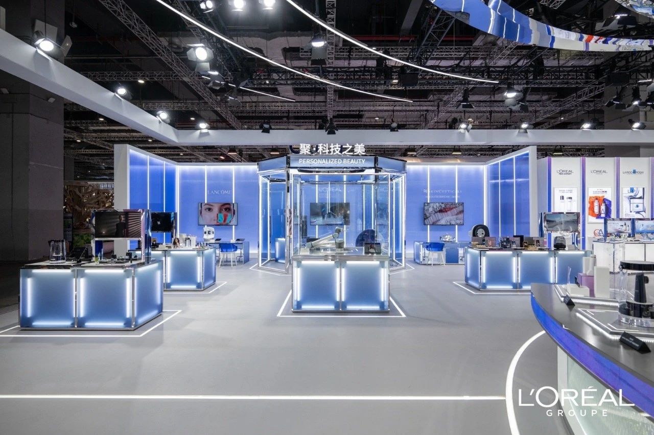 深圳展覽設計公司帶你看2023進博會最具有創(chuàng)意00家企業(yè)展臺(歐萊雅展臺)3