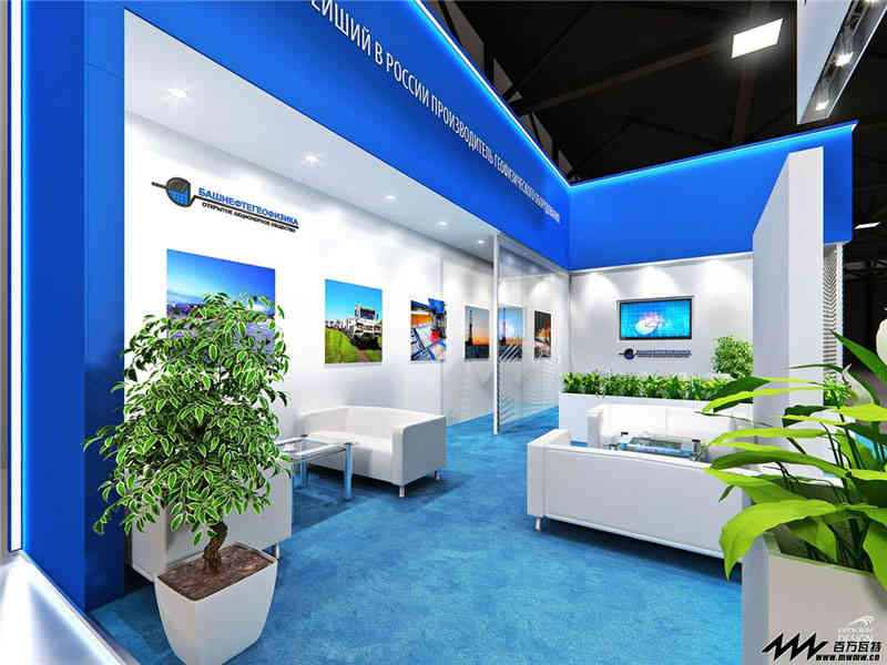 北京普源精電科技有限公司參展上海新國際博覽中心展覽設(shè)計(jì)展臺搭建3